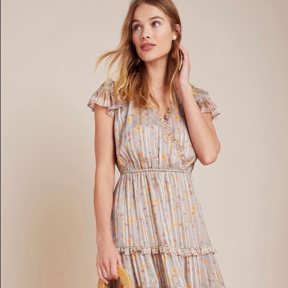 Anthropologie Current Air Midi Dress